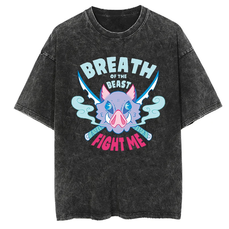 Graphic Casual Oversized Cotton Tees for Men Women Workout Fitness T-Shirt Summer Short Sleeve Tops Vintage Harajuku Streetwear