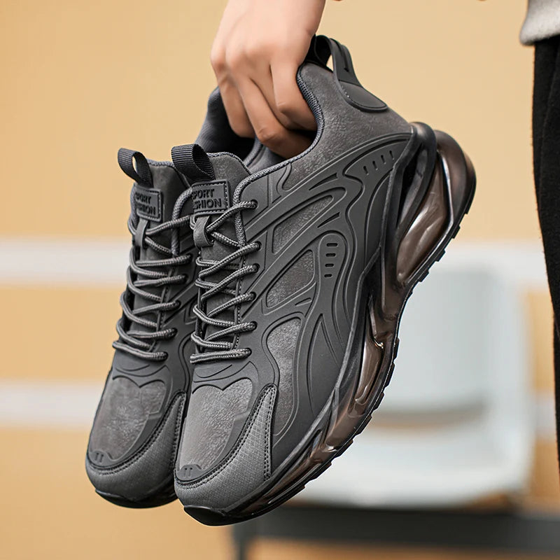 Men Shoes 2025 Casual Walk Air Cushion Marathon Breathable Lightweight Women's Comfortable Athletic Nonskid Sneakers