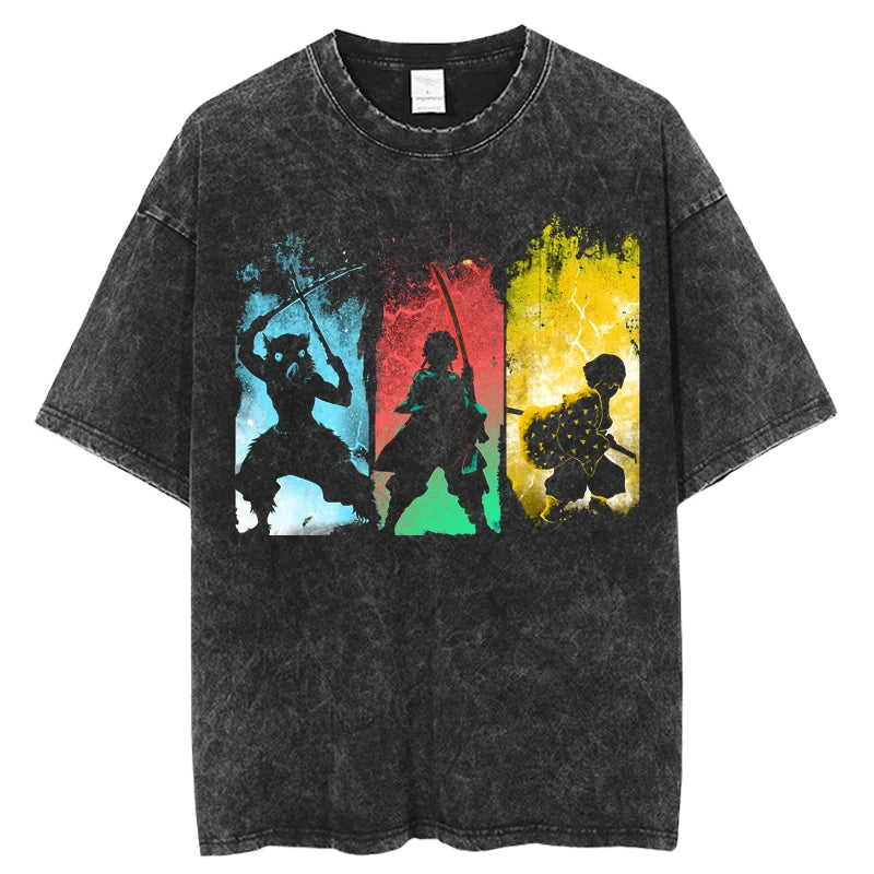Graphic Casual Oversized Cotton Tees for Men Women Workout Fitness T-Shirt Summer Short Sleeve Tops Vintage Harajuku Streetwear
