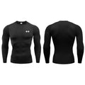 Compression T Shirts Men Spring Long Sleeve Sportswear Training Exercise T-shirt Elastic Quick Dry Sport Tops Gym Workout Shirts
