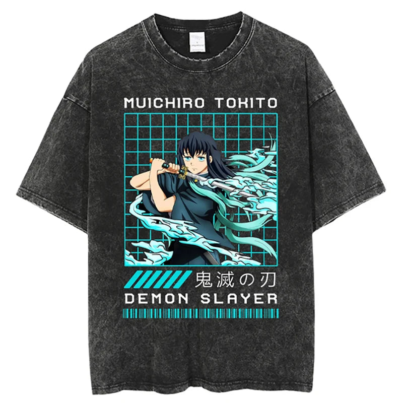 Graphic Casual Oversized Cotton Tees for Men Women Workout Fitness T-Shirt Summer Short Sleeve Tops Vintage Harajuku Streetwear