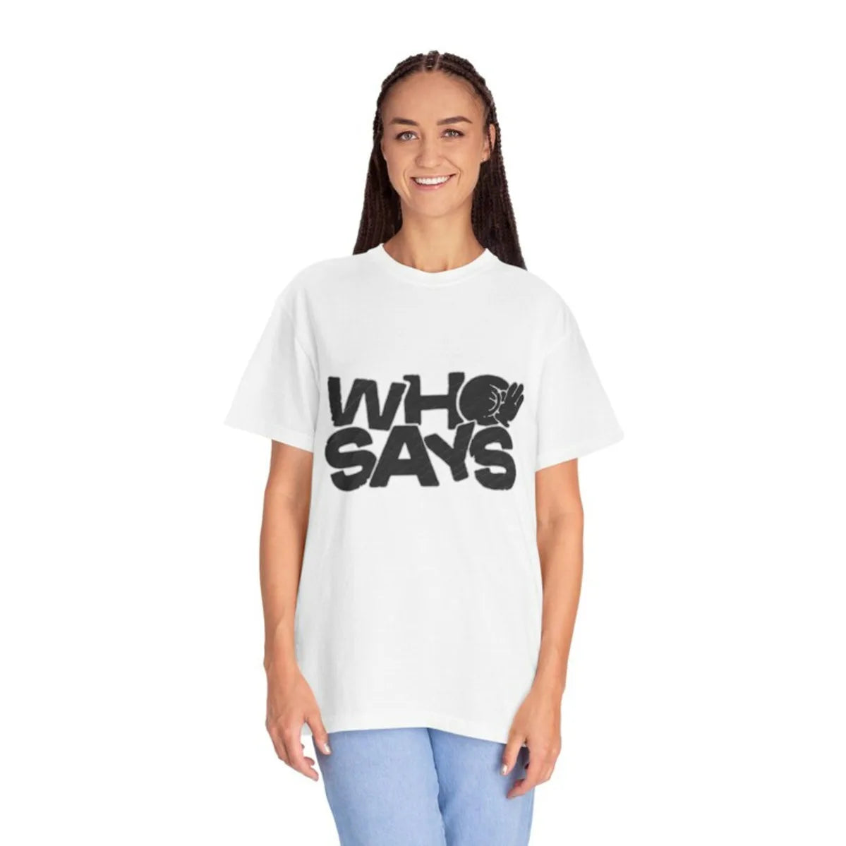 LYKN Who Says Graphic T-Shirt GMMTV ThamePo Series Fan Merchandise T-POP Idol Tee