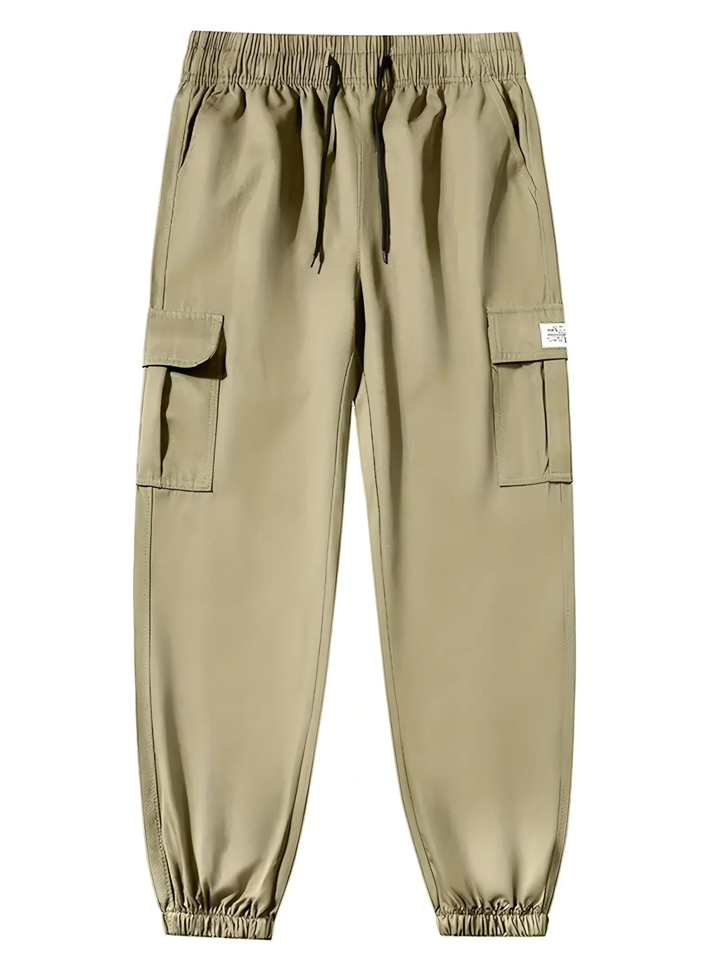 Men's Cargo Pants Sweatpants Outdoor Bunched Long Trousers  Casual Autumn Multi-Pocket Durable Workwear Male Trousers