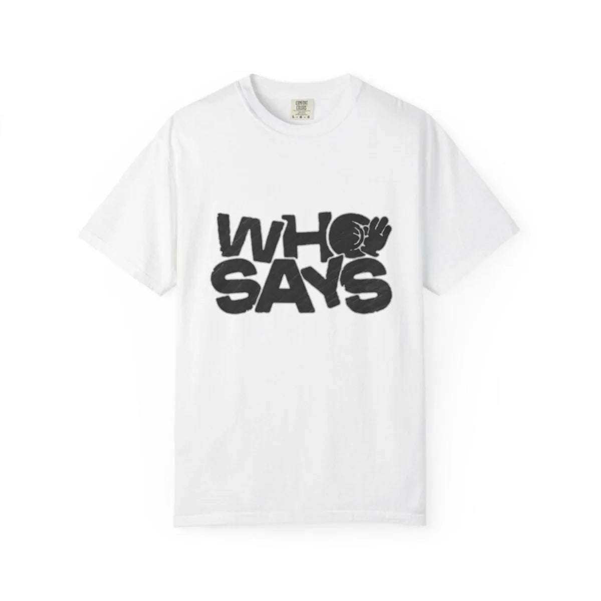 LYKN Who Says Graphic T-Shirt GMMTV ThamePo Series Fan Merchandise T-POP Idol Tee
