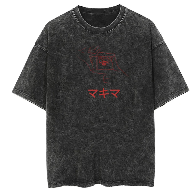 Graphic Vintage Acid Wash Cotton Tees for Men Women Summer Casual Oversized T-Shirt Gym Workout Fitness Short Sleeve Tops Tees