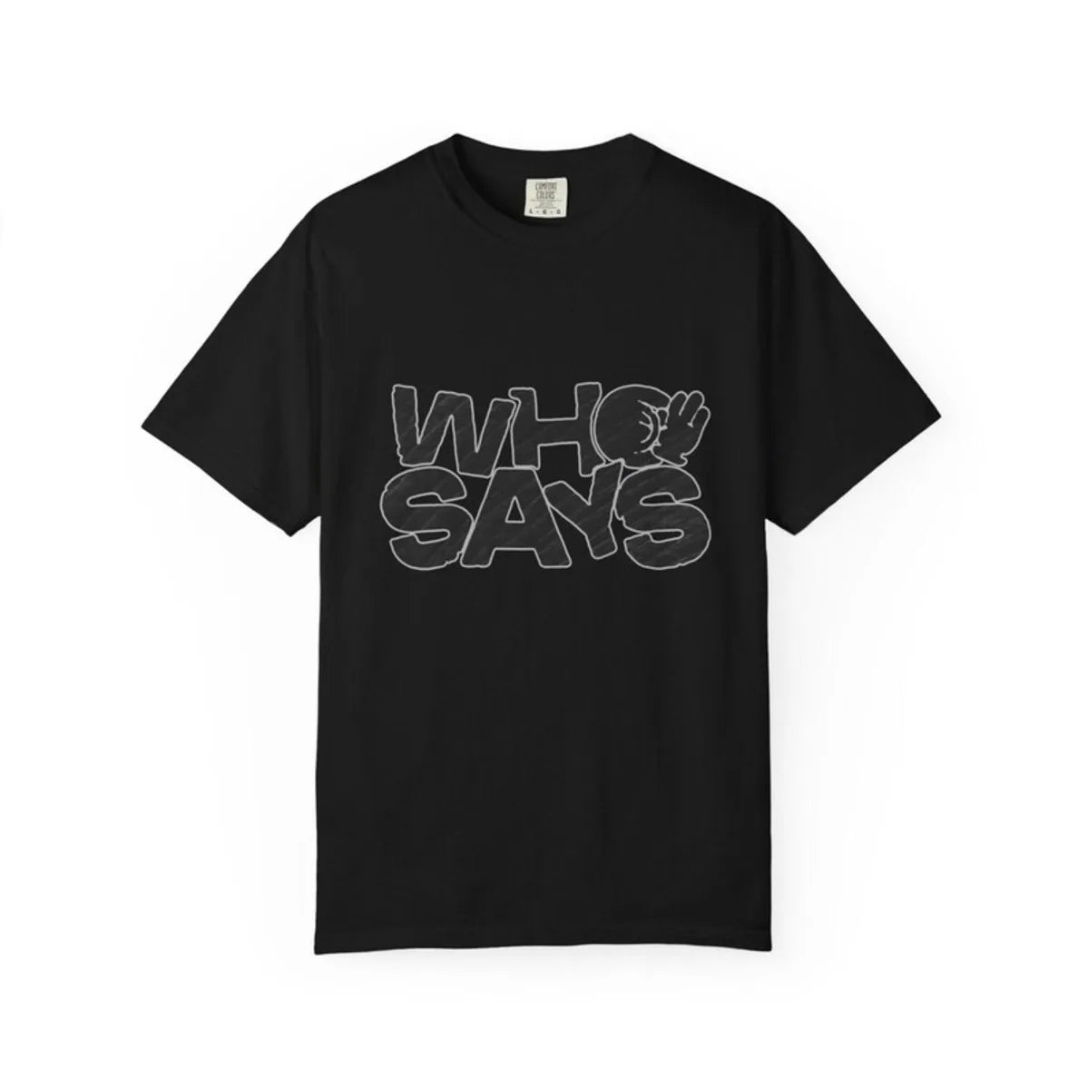 LYKN Who Says Graphic T-Shirt GMMTV ThamePo Series Fan Merchandise T-POP Idol Tee
