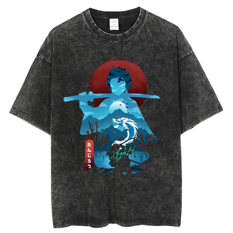 Graphic Casual Oversized Cotton Tees for Men Women Workout Fitness T-Shirt Summer Short Sleeve Tops Vintage Harajuku Streetwear