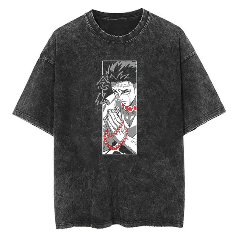 Graphic Casual Oversized Cotton Tees for Men Women Workout Fitness T-Shirt Summer Short Sleeve Tops Vintage Harajuku Streetwear
